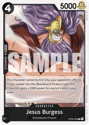 Jesus Burgess (OP09-086) (Foil)