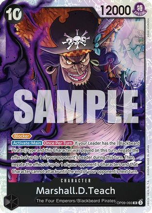 Marshall.D.Teach (093) (OP09-093) (Foil)