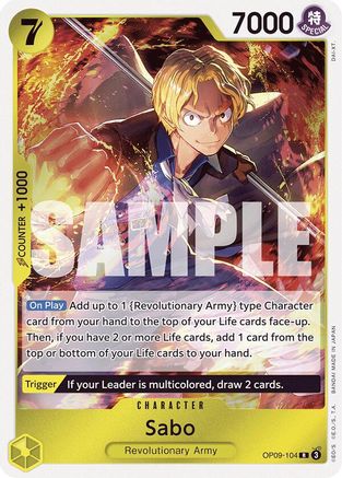 Sabo (104) (OP09-104) (Foil)