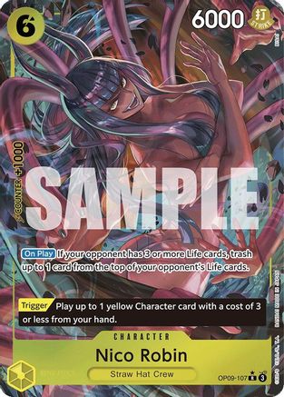 Nico Robin (107) (Parallel) (OP09-107) (Foil)