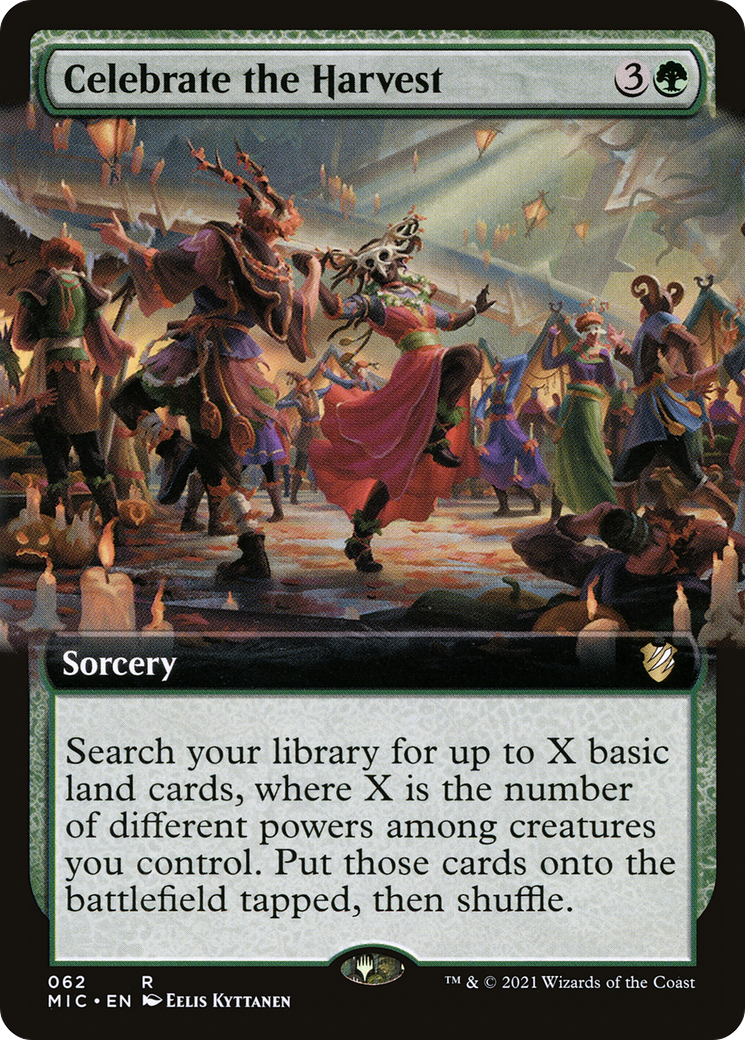 Celebrate the Harvest (MIC-062) (Extended Art)