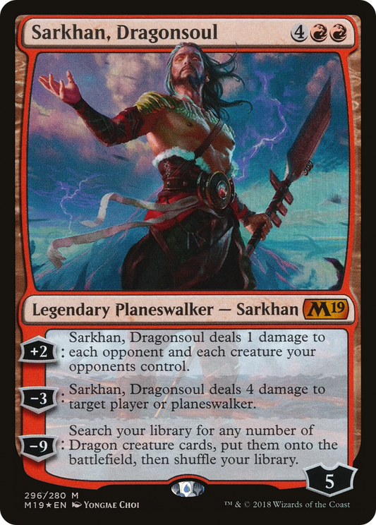 Sarkhan, Dragonsoul (M19-296) (Foil)