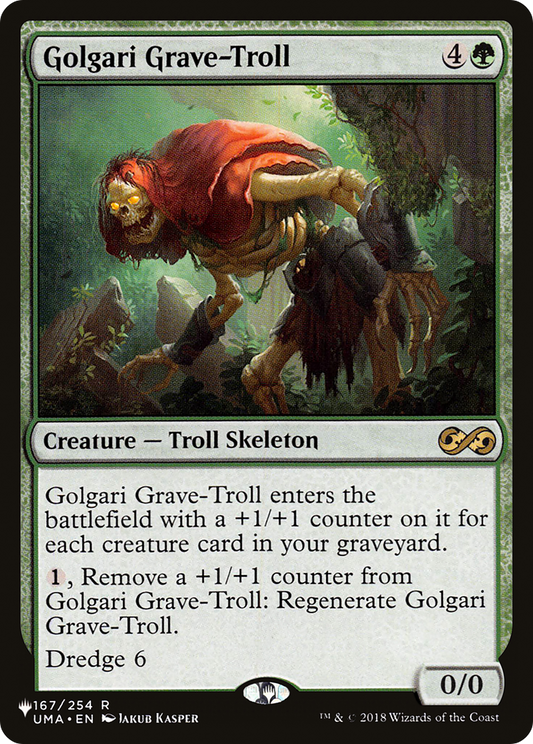 Golgari Grave-Troll (LIST-UMA-167)