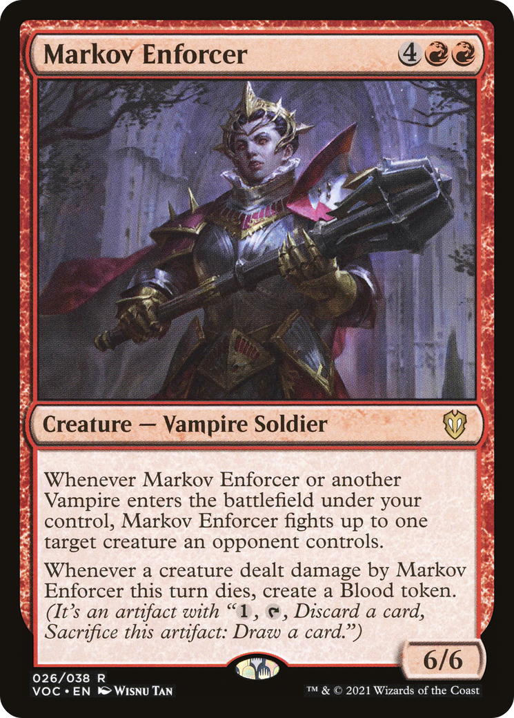 Markov Enforcer (VOC-026)