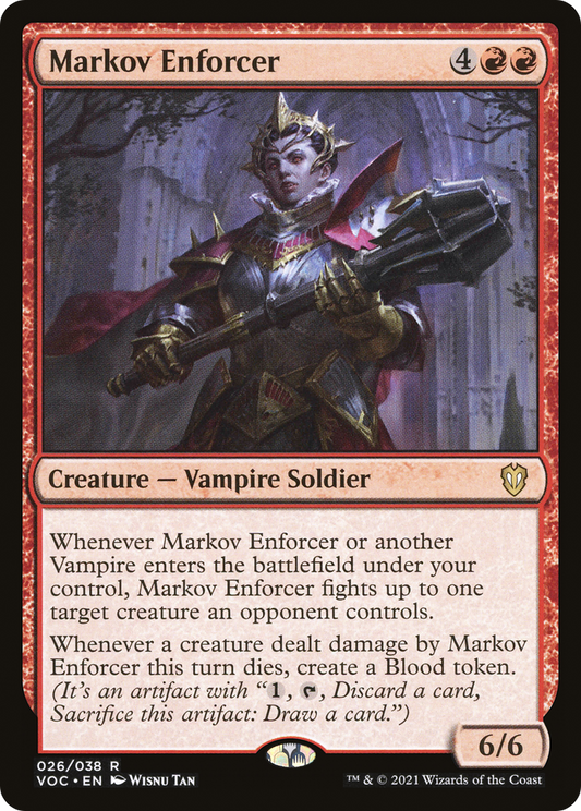 Markov Enforcer (VOC-026)
