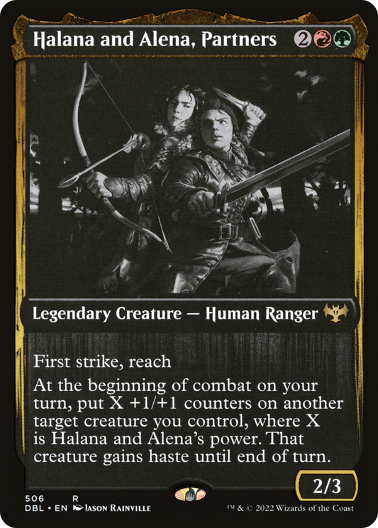 Halana and Alena, Partners (DBL-506) (Foil)