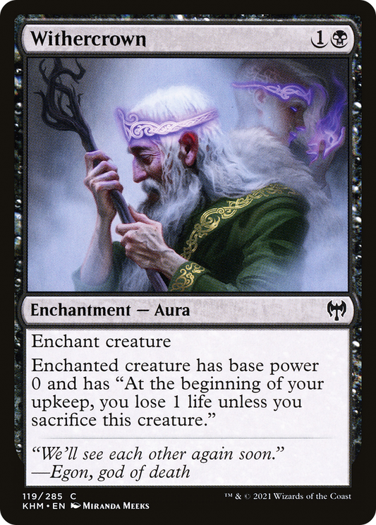 Withercrown (KHM-119) (Foil)