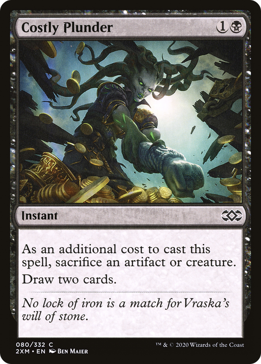 Costly Plunder (2XM-080) (Foil)