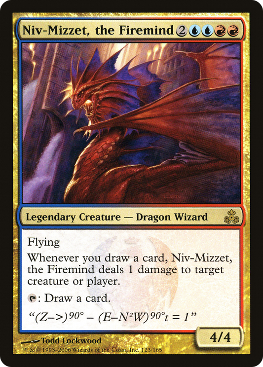 Niv-Mizzet, the Firemind (GPT-123) (Foil)