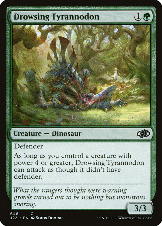Drowsing Tyrannodon (J22-648)