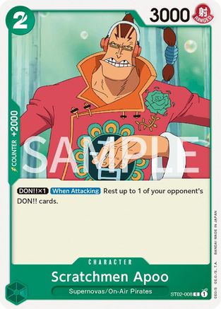 Scratchmen Apoo (ST02-008)