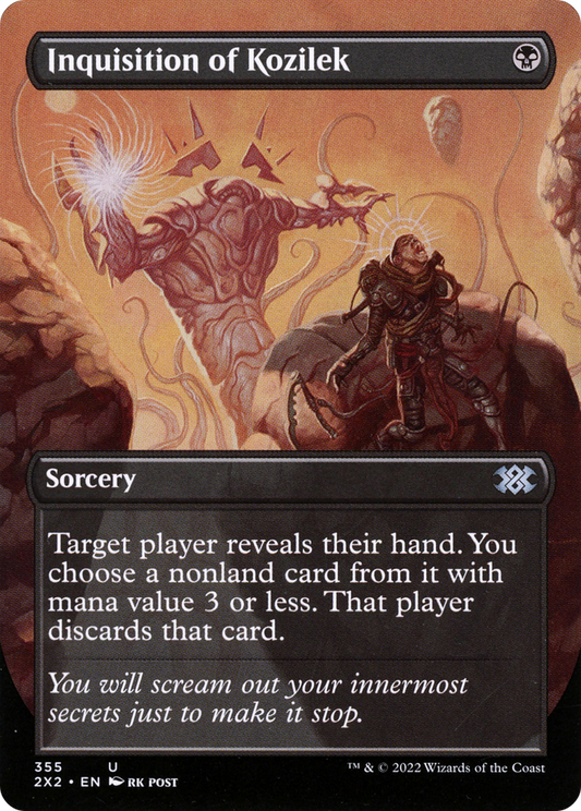 Inquisition of Kozilek (2X2-355) (Borderless) (Foil)