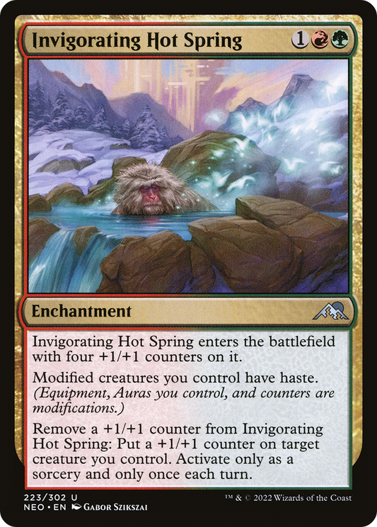 Invigorating Hot Spring (NEO-223) (Foil)