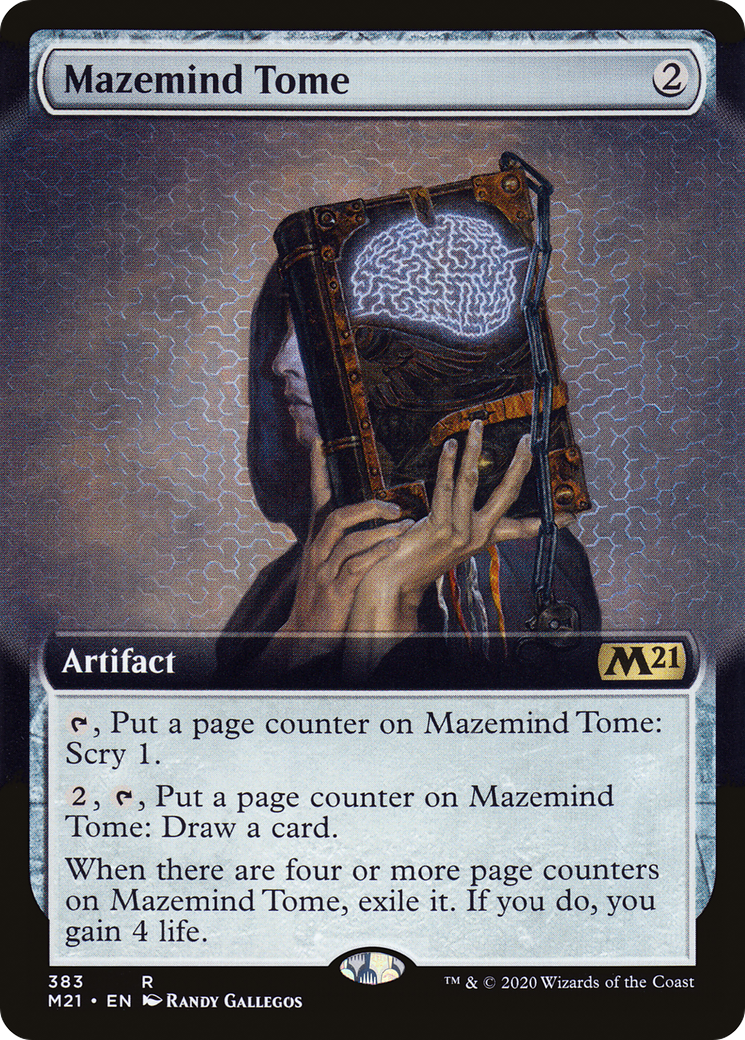 Mazemind Tome (M21-383) (Extended Art) (Foil)