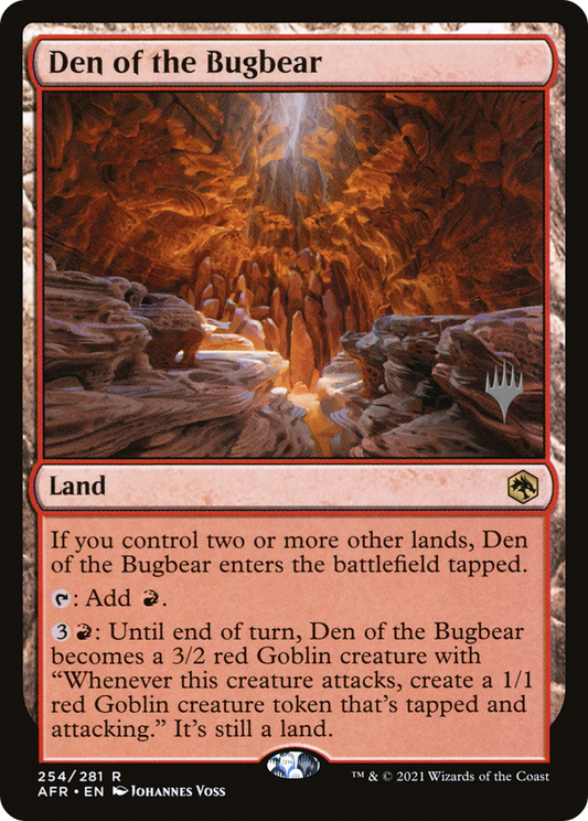 Den of the Bugbear (PPAFR-254P)