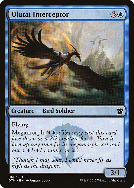 Ojutai Interceptor (DTK-066) (Foil)