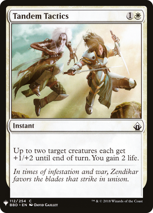 Tandem Tactics (LIST-BBD-112)