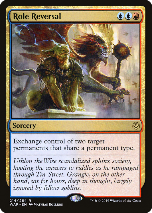 Role Reversal (WAR-214) (Foil)