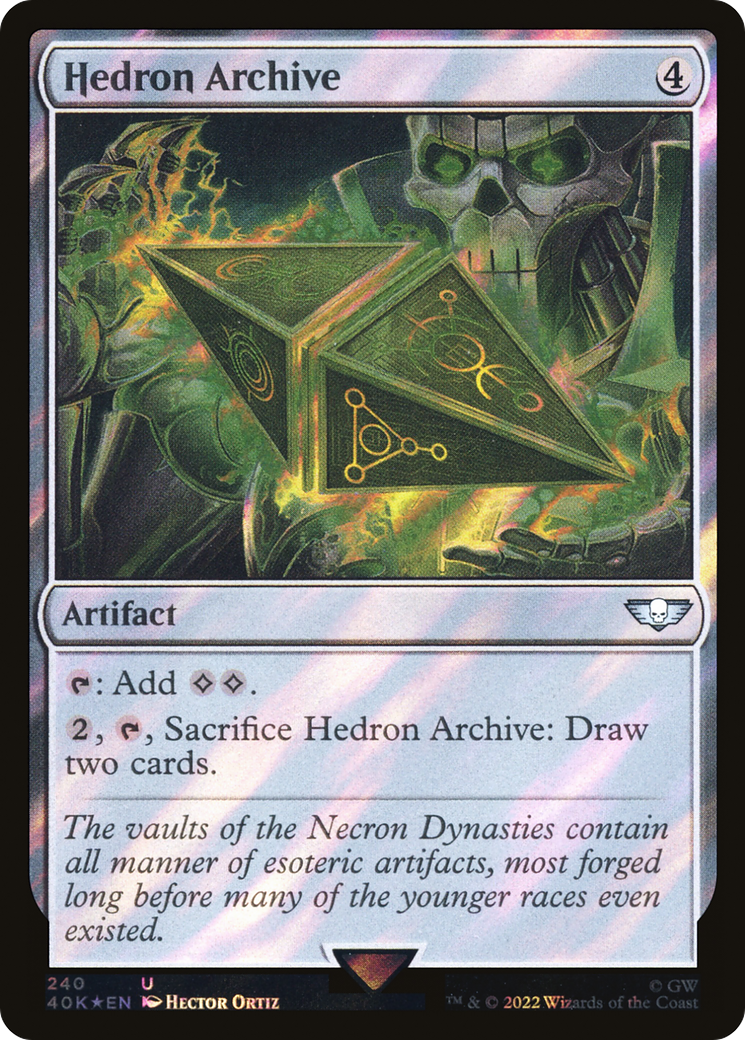 Hedron Archive (40K-240★) (Surge Foil)