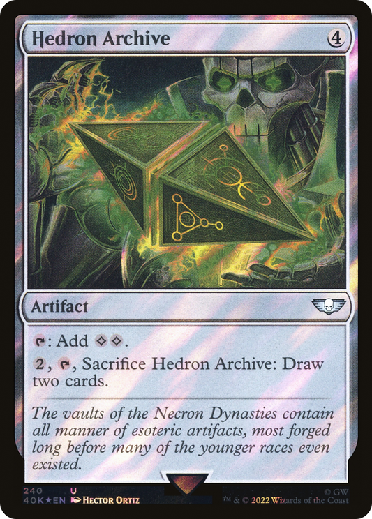 Hedron Archive (40K-240★) (Surge Foil)