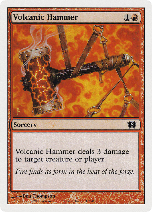 Volcanic Hammer (8ED-231)