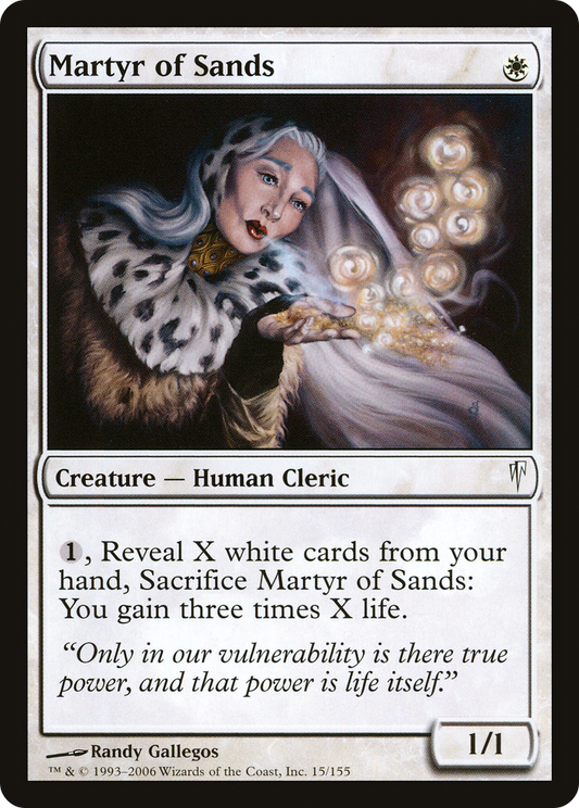 Martyr of Sands (CSP-015) (Foil)