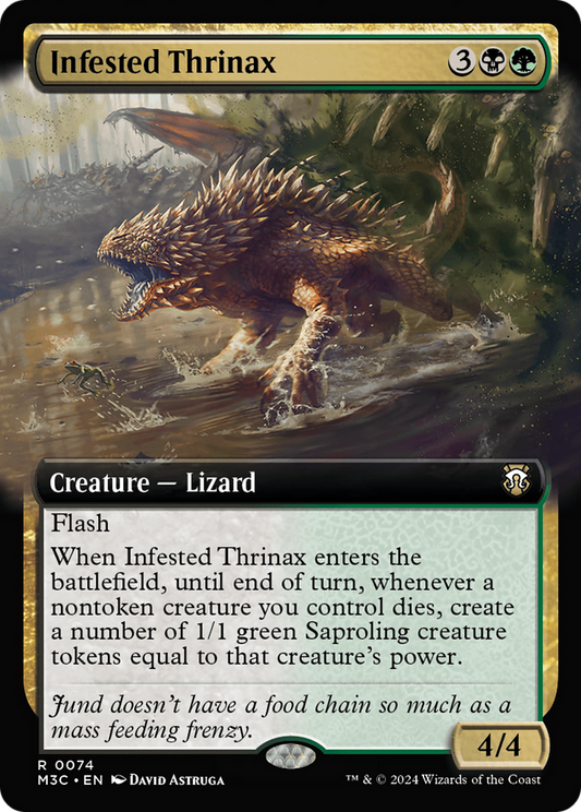 Infested Thrinax (M3C-074) (Extended Art)