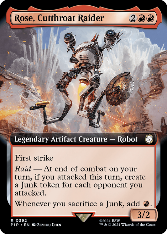 Rose, Cutthroat Raider (PIP-392) (Extended Art)