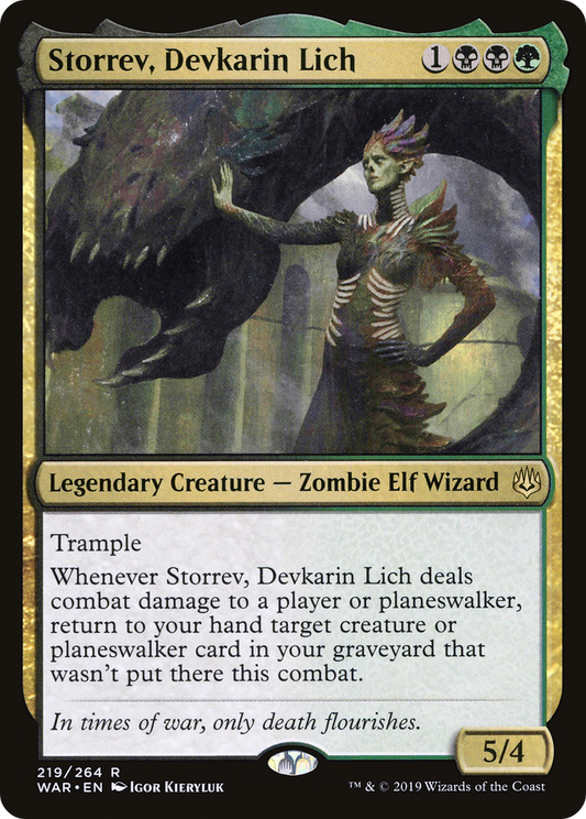 Storrev, Devkarin Lich (WAR-219) (Foil)