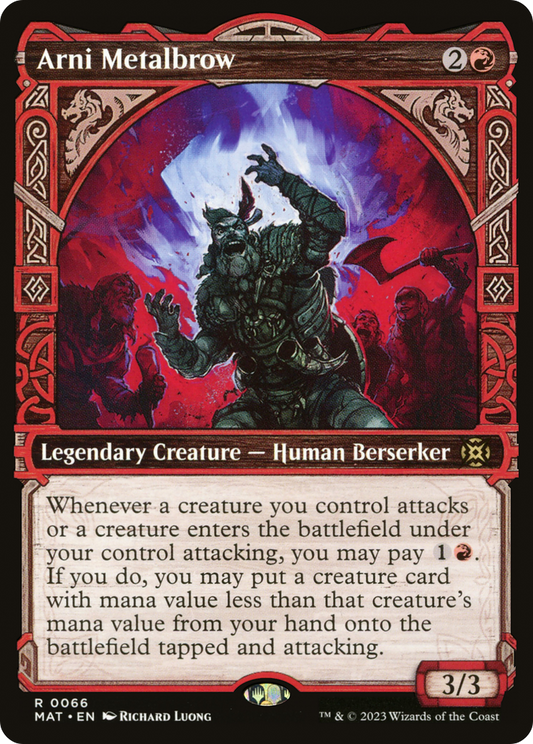 Arni Metalbrow (MAT-066) (Showcase) (Foil)