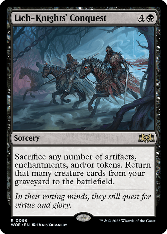 Lich-Knights' Conquest (WOE-096) (Foil)