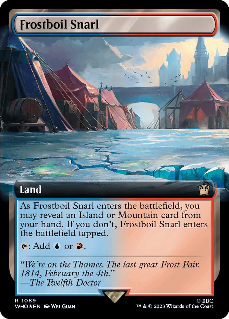 Frostboil Snarl (WHO-1089) (Extended Art) (Surge Foil)