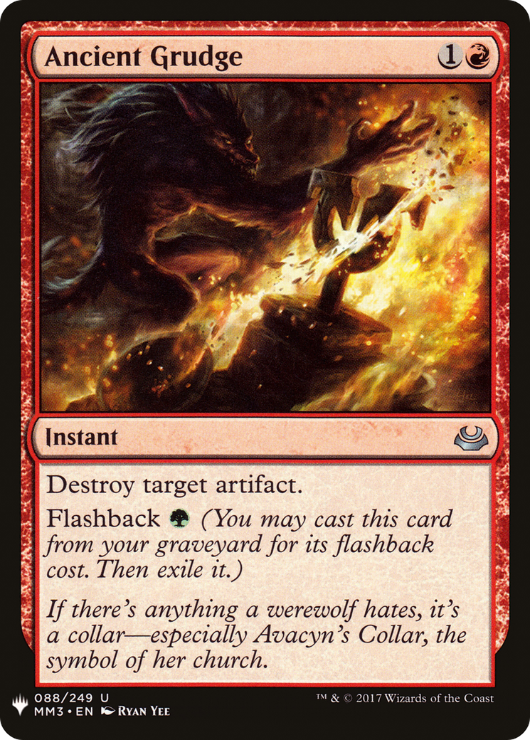 Ancient Grudge (LIST-MM3-88)