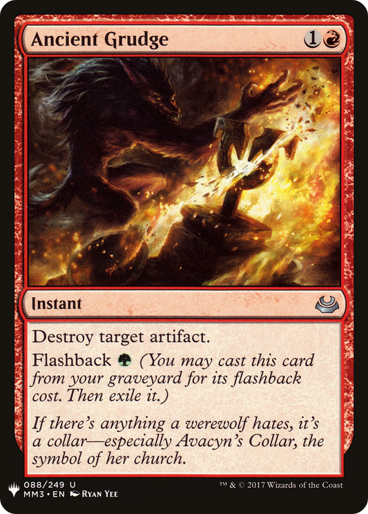 Ancient Grudge (LIST-MM3-88)