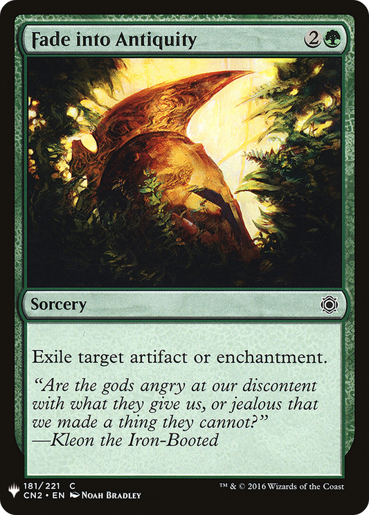 Fade into Antiquity (LIST-CN2-181)