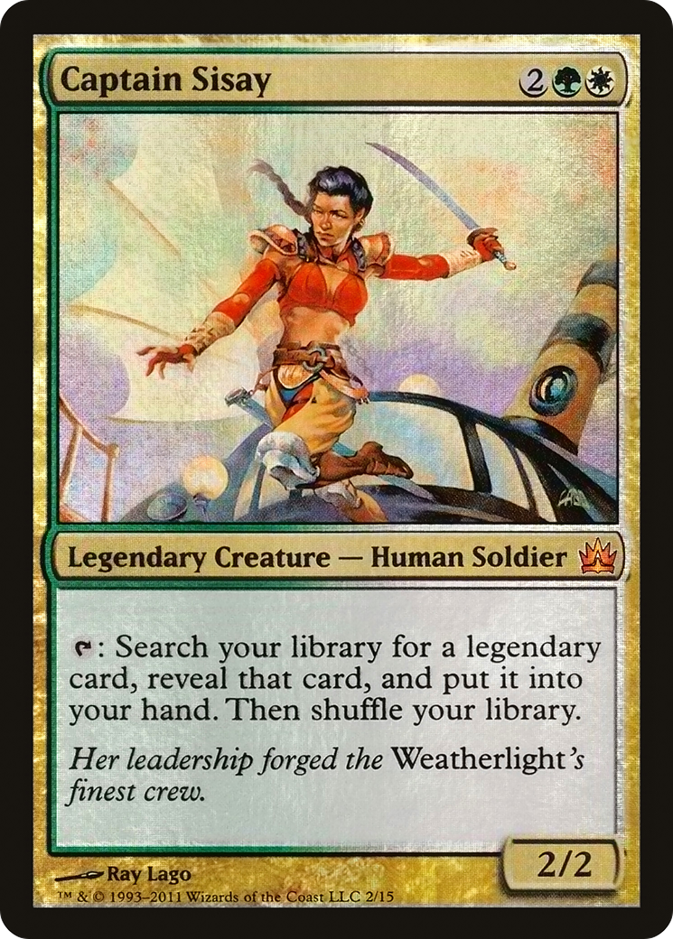 Captain Sisay (V11-002) (Foil)