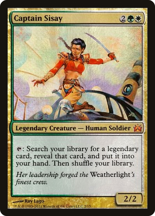 Captain Sisay (V11-002) (Foil)