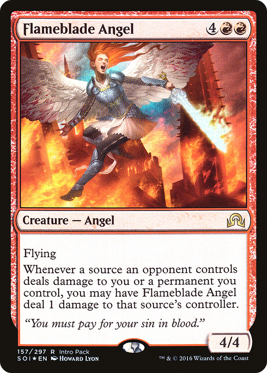 Flameblade Angel (UMP-157) (Foil)