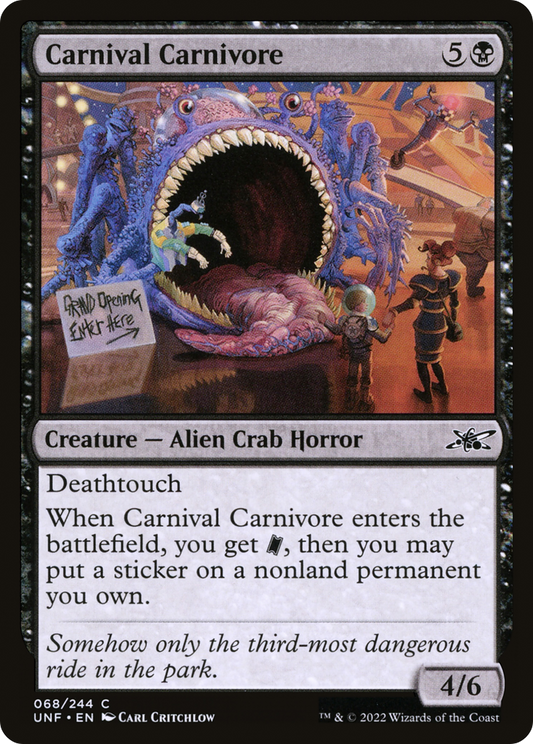 Carnival Carnivore (UNF-068) (Foil)