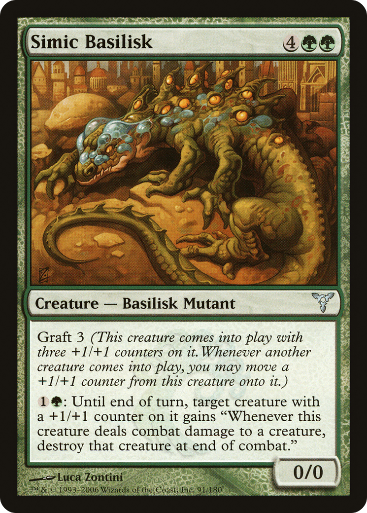 Simic Basilisk (DIS-091) (Foil)