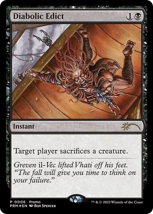Diabolic Edict (MEDIA-2024-5) (Foil)