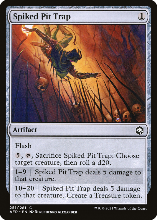 Spiked Pit Trap (AFR-251) (Foil)