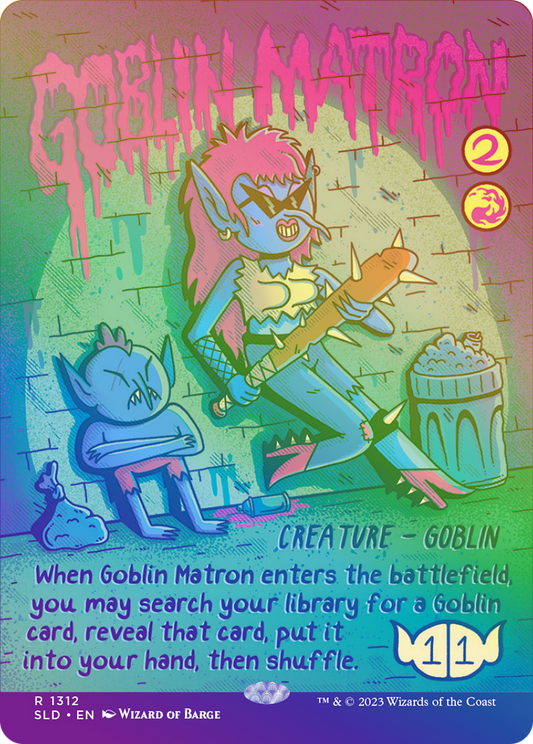 Goblin Matron (SLD-1312★) (Borderless) (Foil)