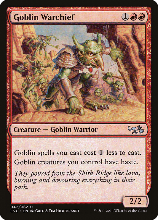 Goblin Warchief (DD3-042)
