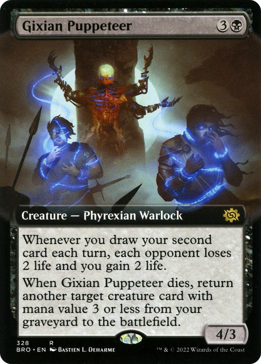 Gixian Puppeteer (BRO-328) (Extended Art) (Foil)