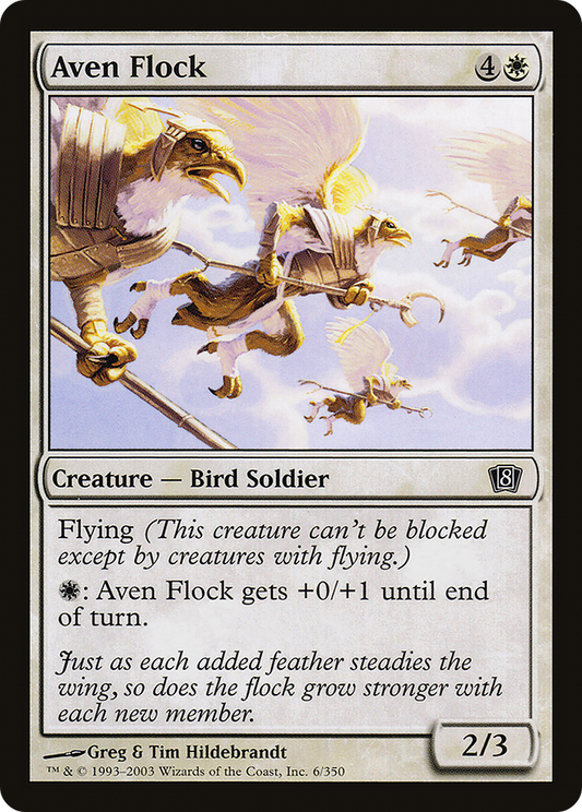 Aven Flock (8ED-06★) (Foil)