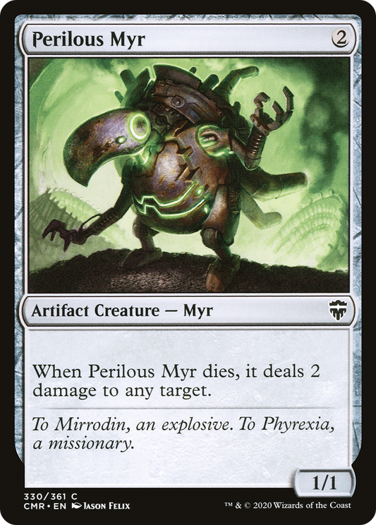 Perilous Myr (CMR-330) (Foil)
