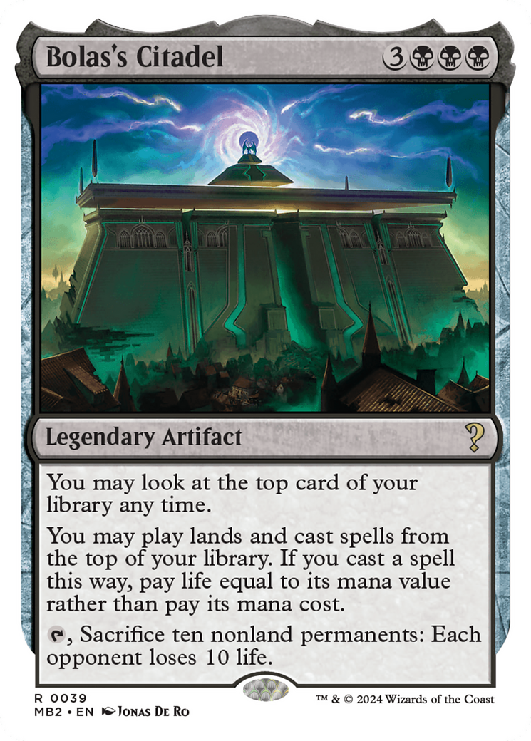 Bolas's Citadel (MB2-039)