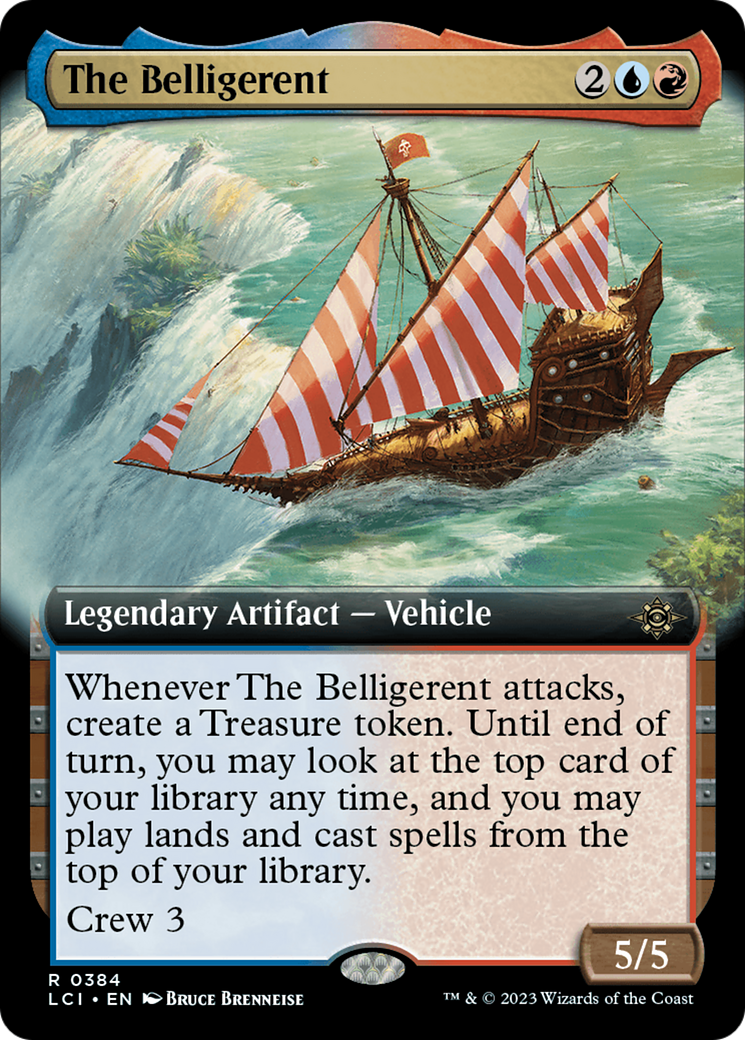 The Belligerent (LCI-384) (Extended Art) (Foil)