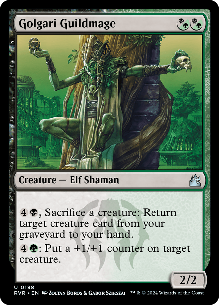 Golgari Guildmage (RVR-188) (Foil)